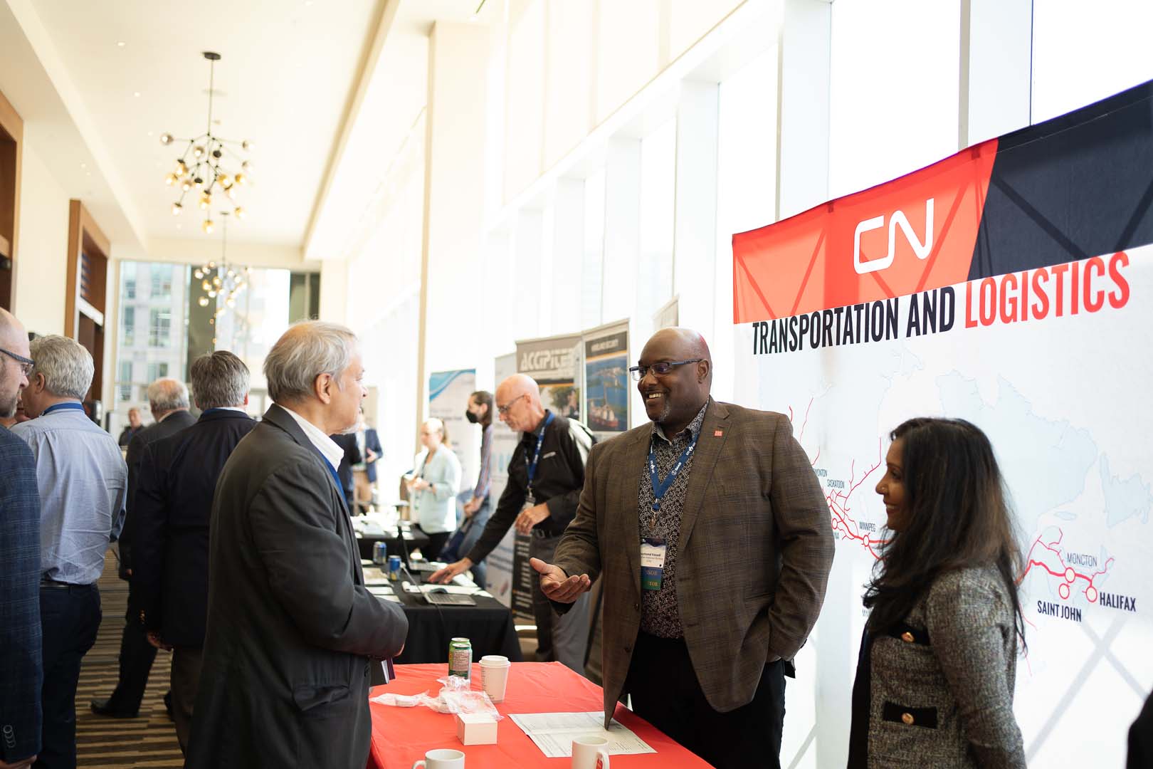 CN Transportation and logistics table