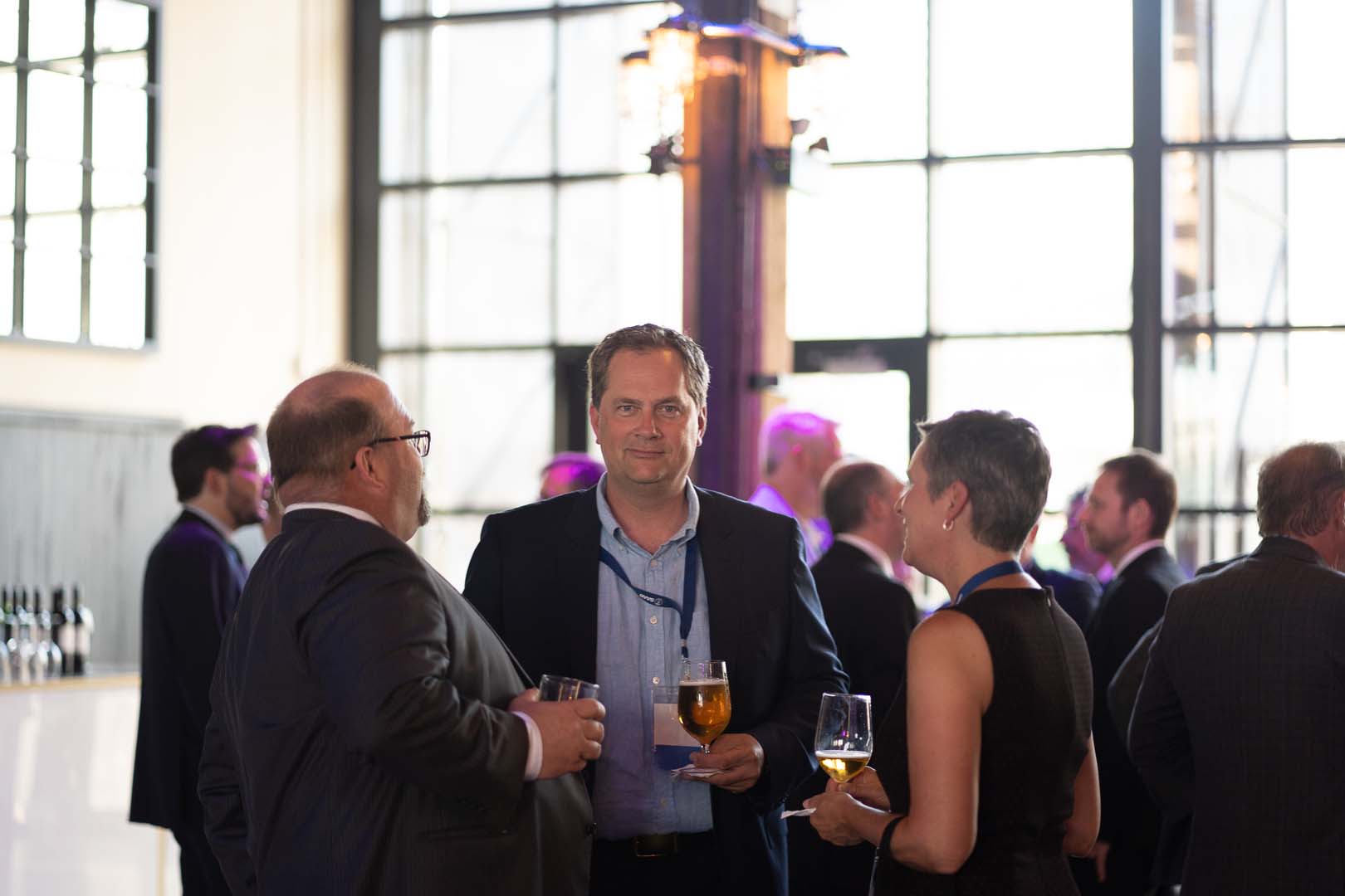 People enjoying cocktails